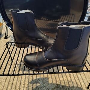 Stylish Black Kids Paddock Boots